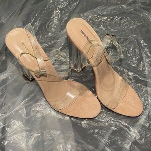 Clear Heels from Prettylittlething